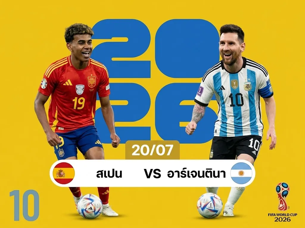 ทีเด็ดบอลโลกคืนนี้: สเปน ฟัด อาร์เจนตินา กับนัดชิงในฝันชิงบัลลังก์โลก!
