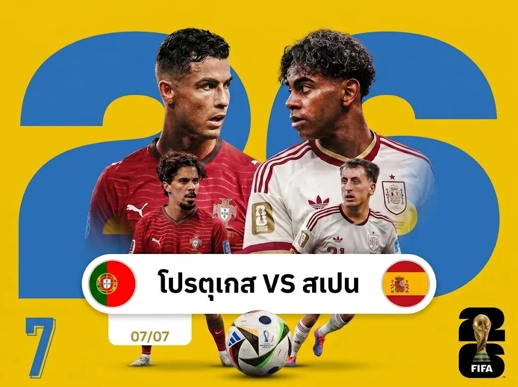 ทีเด็ดบอลโลกคืนนี้: สเปน ฟัด โปรตุเกส 2 ยักษ์แห่งยุโรปที่ผู้ไปต่อจะมีแค่หนึ่งเดียว